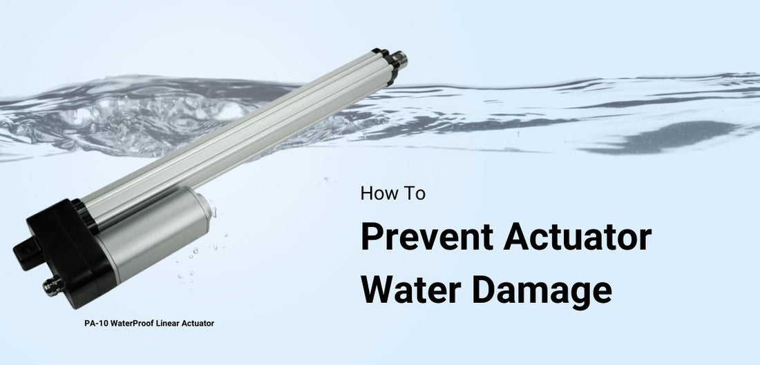 How to Prevent Water Damage to your Actuator