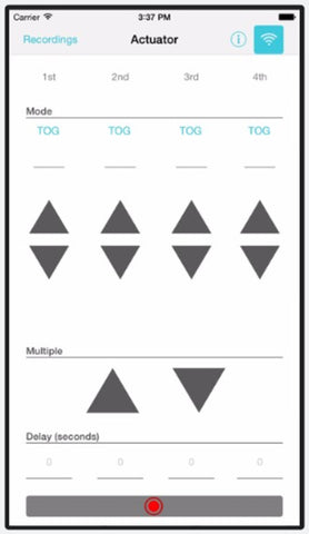 Wi-Fi Actuator App mode image