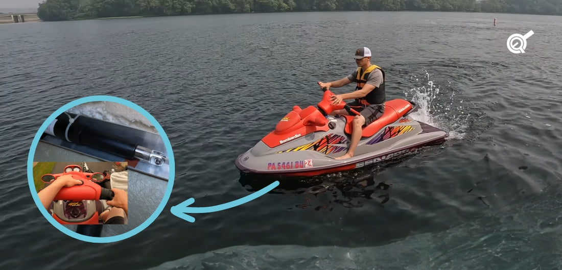 Electric Reverse for Jet Ski using Linear Actuators