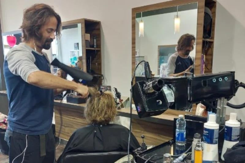 Hairdresser Robotic Arm