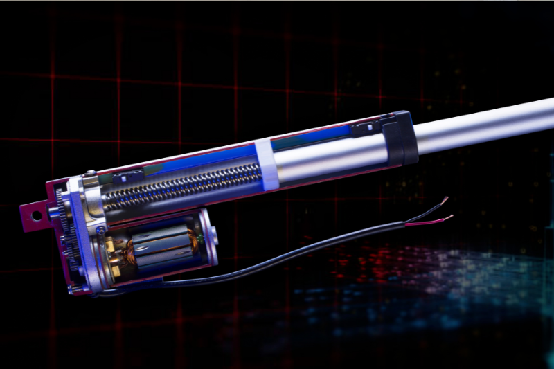 Inside of linear actuator